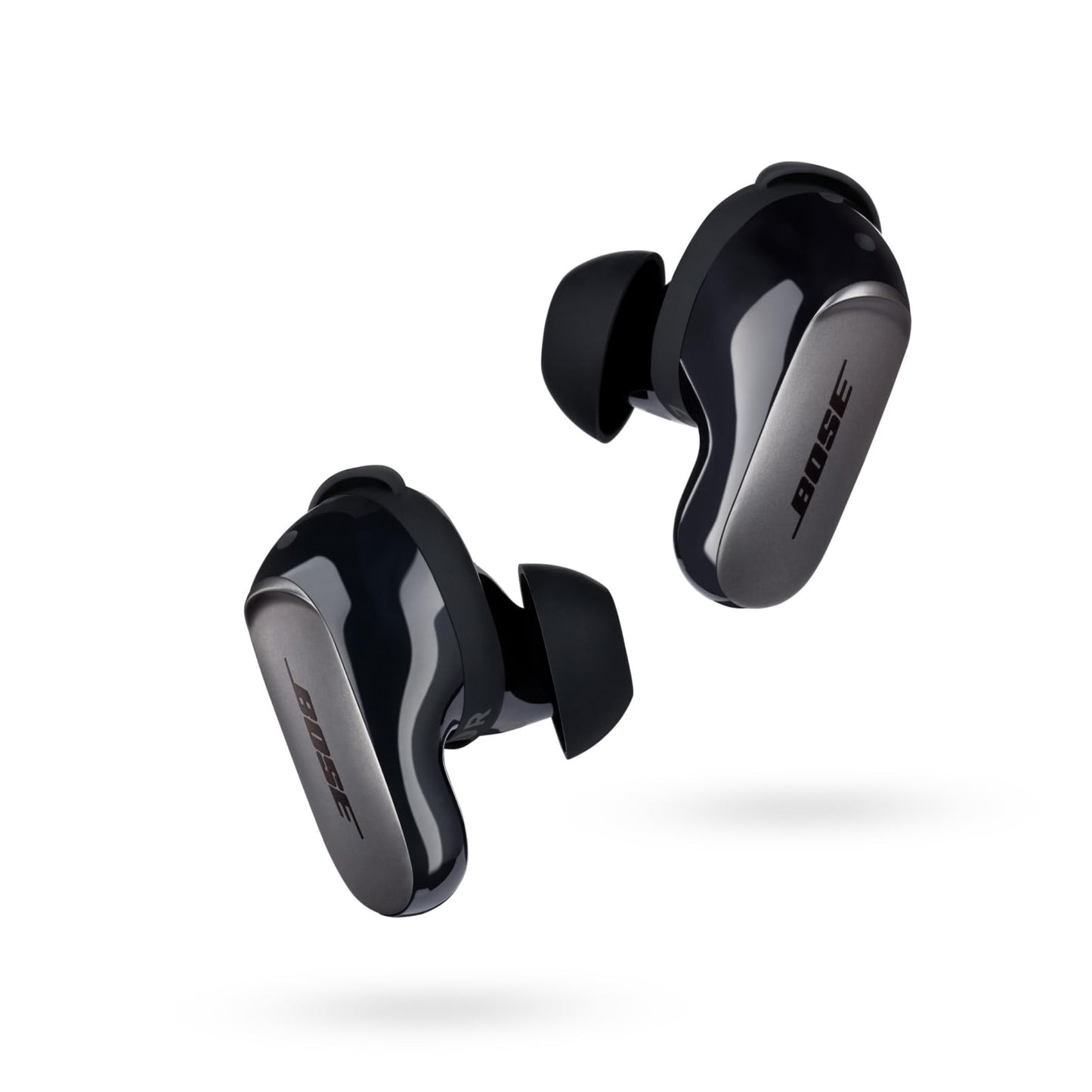Bose QuietComfort Ultra Wireless Noise Cancelling In-Ear Earbuds, Bluetooth Noise Cancelling Earbuds with Spatial Audio and World-Class Noise Cancellation, Black