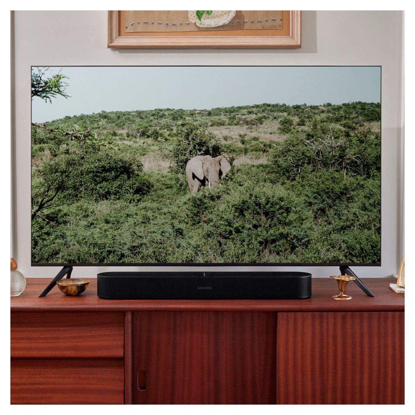 Sonos Beam (Gen 2) The compact smart soundbar for TV, music and more. (Black)