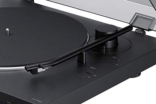 Sony PS-LX310BT Bluetooth Turntable with built-in Phono Pre-Amp, 2 speeds and 3 gain modes, Black