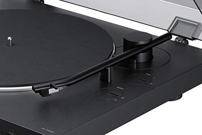 Sony PS-LX310BT Bluetooth Turntable with built-in Phono Pre-Amp, 2 speeds and 3 gain modes, Black