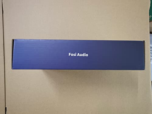 Fosi Audio ZA3 Balanced Stereo/Mono Amplifier HiFi with TPA3255 Chips, Mini Audio Amp Monoblock with XLR RCA Inputs and 12V Trigger-in for Desktop Bookshelf Passive Speakers with 48V5A Power Supply