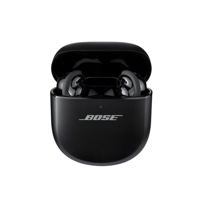 Bose QuietComfort Ultra Wireless Noise Cancelling In-Ear Earbuds, Bluetooth Noise Cancelling Earbuds with Spatial Audio and World-Class Noise Cancellation, Black