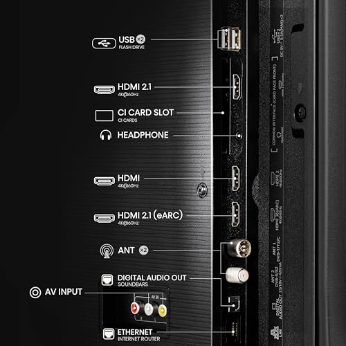Hisense 55" 55E6QTUK 4K Ultra HD Smart TV AI TV - 4K UHD, Hi-View AI Engine, Precision Colour, AI Smooth Motion, Sports Mode with Freely, Disney +, YouTube, Netflix