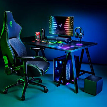 Razer Leviathan V2 - PC Gaming Soundbar with Subwoofer (Multi-driver PC Soundbar and Subwoofer, THX Spatial Audio, Bluetooth 5.2, RGB Chroma, Compact Form Factor) Black